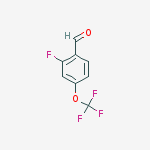 2-Fluoro-4-(trifluoromethoxy)benzaldehyde结构式
