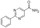 Structure of 2-PHENYL-2-PYRIMIDINE-5-CARBOXYLIC ACID AMIDE