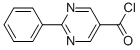 2-Phenylpyrimidine-5-carbonyl chloride 97%结构式