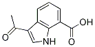 Structure of 1H-Indole-5-carboxylic acid, 4-chloro-, ethyl ester