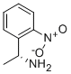 Structure of Benzenemethanamine,a-methyl-2-nitro-, (R)-