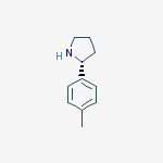 Structure of (2r)-2-(4-methylphenyl)pyrrolidine
