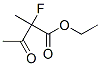 Butanoic  acid,  2-fluoro-2-methyl-3-oxo-,  ethyl  ester结构式