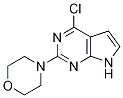 Structure of 4-(4-chloro-7H-pyrrolo[2,3-d]pyriMidin-2-yl)Morpholine