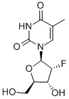 Structure of 2'-Deoxy-2'-fluorothymidine