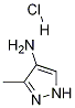 Structure of 3-Methyl-1H-pyrazol-4-amine hydrochloride