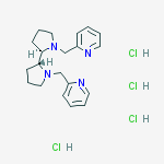 Structure of (2R,2'R)-1,1'-Bis(2-pyridinylmethyl)-2,2'-bipyrrolidine tetrahydrochloride
