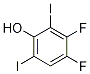 Structure of 3,4-Difluoro-2,6-diiodophenol