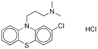 Structure of ChlorproMazine-d6 Hydrochloride