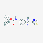 Structure of CaMbendazole-D7