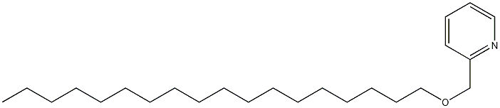 Structure of 2-[(Octadecyloxy)methyl]pyridine