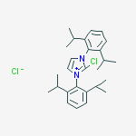 Structure of 2-Chloro-1,3-bis(2,6-diisopropylphenyl)-1H-imidazol-3-ium chloride