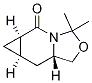 Structure of hexahydro-3,3-dimethyl-(5aR,6aR,7aS)-3H,5H-Cycloprop[d]oxazolo[3,4-a]pyridin-5-one