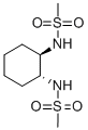 Structure of (1R,2R)-1,2-N,N-BIS[(METHANE-SULFONYL)AMINO]-CYCLOHEXANE