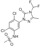 Structure of SULFENTRAZONE