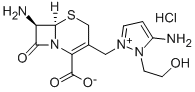 Structure of 7beta-Amino-3-[3-Amino-2-(2-Hydroxyethyl)-1-Pyrazolio]Methyl-3-Cephem-4-Carboxylate Hydrochloride