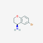 (4s)-6-bromo-3,4-dihydro-2h-chromen-4-amine结构式