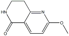 Structure of 2-Methoxy-7,8-dihydro-6H-[1,6]naphthyridin-5-one