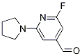 Structure of 2-Fluoro-6-(pyrrolidin-1-yl)isonicotinaldehyde