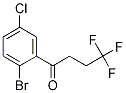 Structure of 1-(2-broMo-5-chlorophenyl)-4,4,4-trifluorobutan-1-one