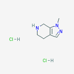 Structure of 1-Methyl-4,5,6,7-tetrahydro-1H-pyrazolo[3,4-c]pyridine dihydrochloride