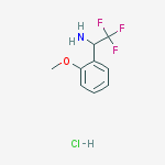 Structure of 2,2,2-Trifluoro-1-(2-methoxyphenyl)ethanamine