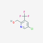 Structure of [5-chloro-3-(trifluoromethyl)pyridin-2-yl]methanol