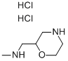 Structure of METHYL-MORPHOLIN-2-YLMETHYL-AMINE DIHYDROCHLORIDE