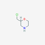 Structure of 2-chloromethylmorpholine