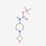 Structure of tert-Butyl 1-(oxetan-3-yl)piperidin-4-yl carbamate