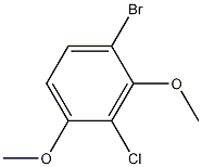 1-Bromo-3-chloro-2,4-dimethoxybenzene结构式