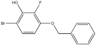Structure of 3-(Benzyloxy)-6-bromo-2-fluorophenol