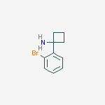 Structure of 1-(2-BROMOPHENYL)CYCLOBUTANAMINE