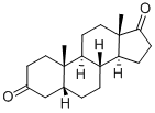 5B-ANDROSTANE-3,17-DIONE结构式