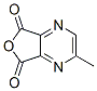 Structure of Furo[3,4-b]pyrazine-5,7-dione,2-methyl-