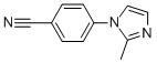 Structure of 4-(2-Methyl-1H-imidazol-1-yl)benzonitrile
