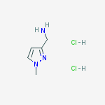 Structure of C-(1-Methyl-1H-pyrazol-3-yl)-methylamine dihydrochloride