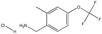 Structure of (2-Methyl-4-(trifluoroMethoxy)phenyl)MethanaMine hydrochloride