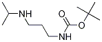 1-(BOC-氨基)-3-(异丙氨基)丙烷结构式
