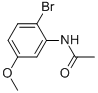N-乙酰基-2-溴-5-甲氧基苯胺结构式