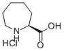 (S)HEXAHYDRO-1H-AZEPINE-2-CARBOXYLIC ACID HCL结构式