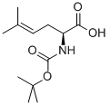 Structure of BOC-L-2-AMINO-5-METHYLHEX-4-ENOIC ACID