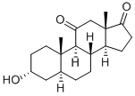 Chemical structure of 11-KETOANDROSTERONE