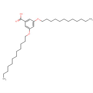 Structure of Benzoic acid, 3,5-bis(dodecyloxy)-