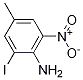 Structure of 2-Iodo-4-Methyl-6-nitro-phenylaMine