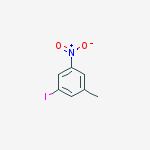 Structure of 1-IODO-3-METHYL-5-NITROBENZENE,  95 %