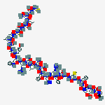 Structure of CALCITONIN (PORCINE)