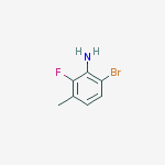 Structure of 6-Bromo-2-fluoro-3-methylaniline