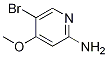 Structure of 5-broMo-4-Methoxypyridin-2-aMine