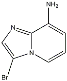 Structure of 3-Bromoimidazo[1,2-a]pyridin-8-ylamine